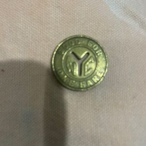Vintage Good For One Fare New York Authority Token